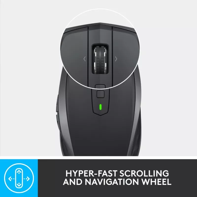 Pele Logitech MX Anywhere 2S bezvadu/grafīta - Bluetooth