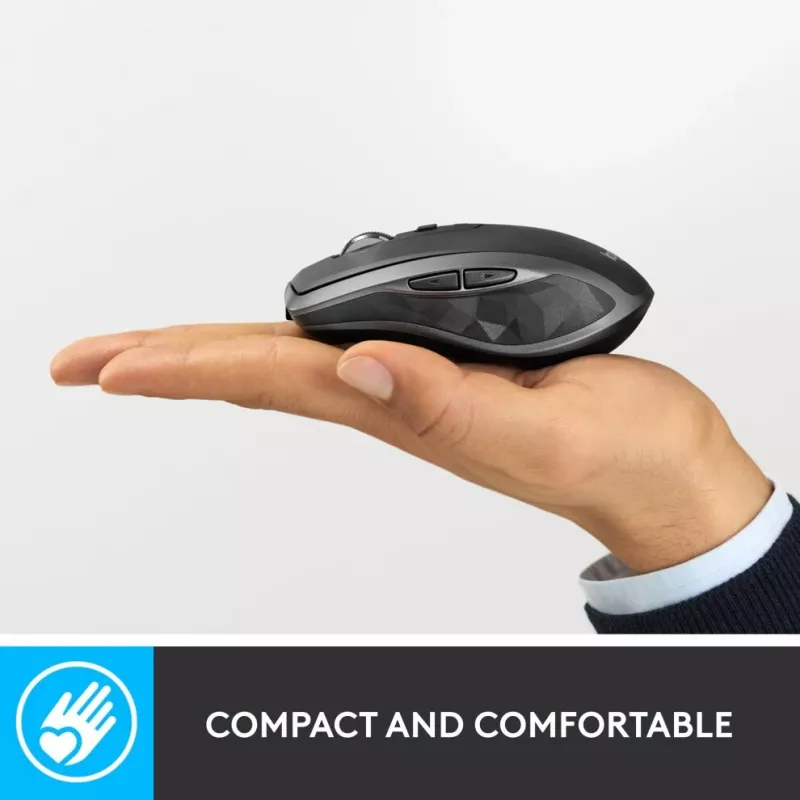 Pele Logitech MX Anywhere 2S bezvadu/grafīta - Bluetooth