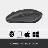 Pele Logitech MX Anywhere 2S bezvadu/grafīta - Bluetooth