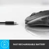 Pele Logitech MX Anywhere 2S bezvadu/grafīta - Bluetooth
