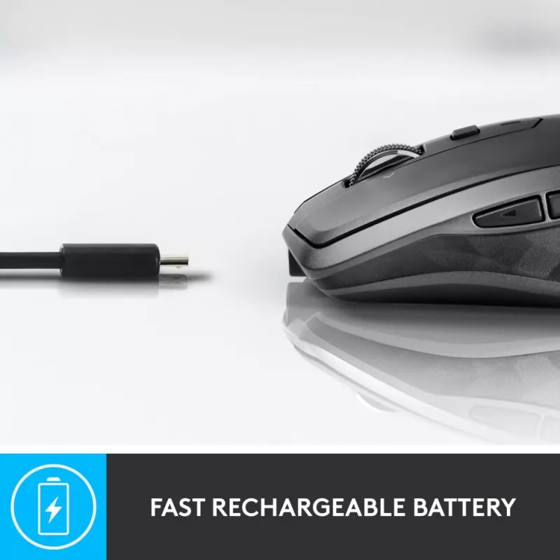 Pele Logitech MX Anywhere 2S bezvadu/grafīta - Bluetooth