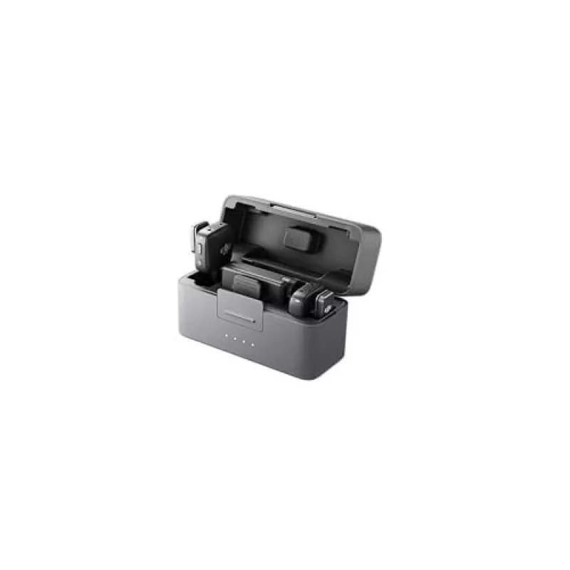 DJI Mic Mini (2 TX + 1 RX + Uzlādes futrālis) Bezvadu mikrofonu komplekts - Tumši pelēks