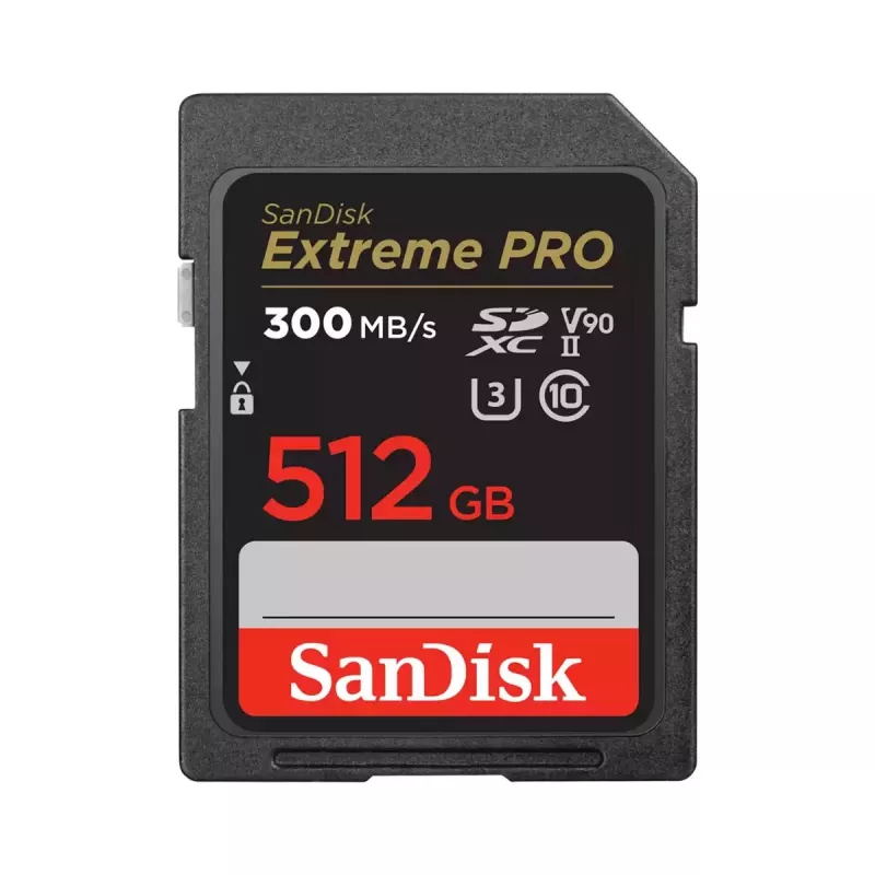 SanDisk Extreme Pro atmiņas karte SDXC UHS-II 512 GB V90 U3