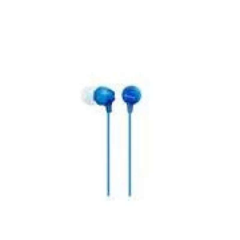 Sony MDR-EX15LP austiņas, vadu, zilas