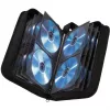 Hama Nylon Wallet 104 CD, 104 diski, Melns, Nylon