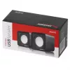 2-virzienu datora skaļrunis Audiocore AC870 B — 3 W RMS, vadu USB barošana, 3.5 mm ieeja, 2.0 kanāli