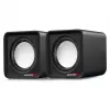 2-virzienu datora skaļrunis Audiocore AC870 B — 3 W RMS, vadu USB barošana, 3.5 mm ieeja, 2.0 kanāli