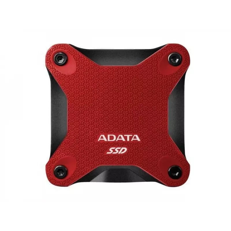 Ārējais SSD ADATA SD620 1 TB, portatīvais, USB 3.2 Gen 2 (Micro-USB B), lasīšana 520 MB/s, rakstīšana 460 MB/s, triecienizturīgs, sarkans