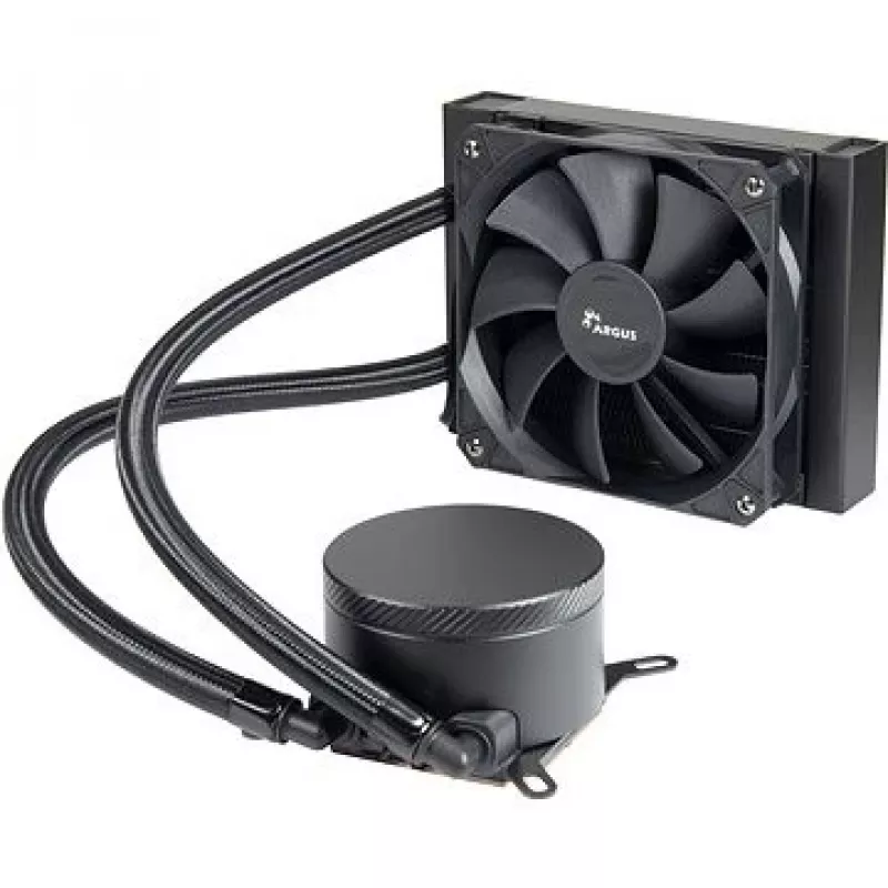 INTER-TECH Argus Iceman B-120 šķidruma dzesētājs, 120 mm ventilators, hidrauliskais gultnis, melns