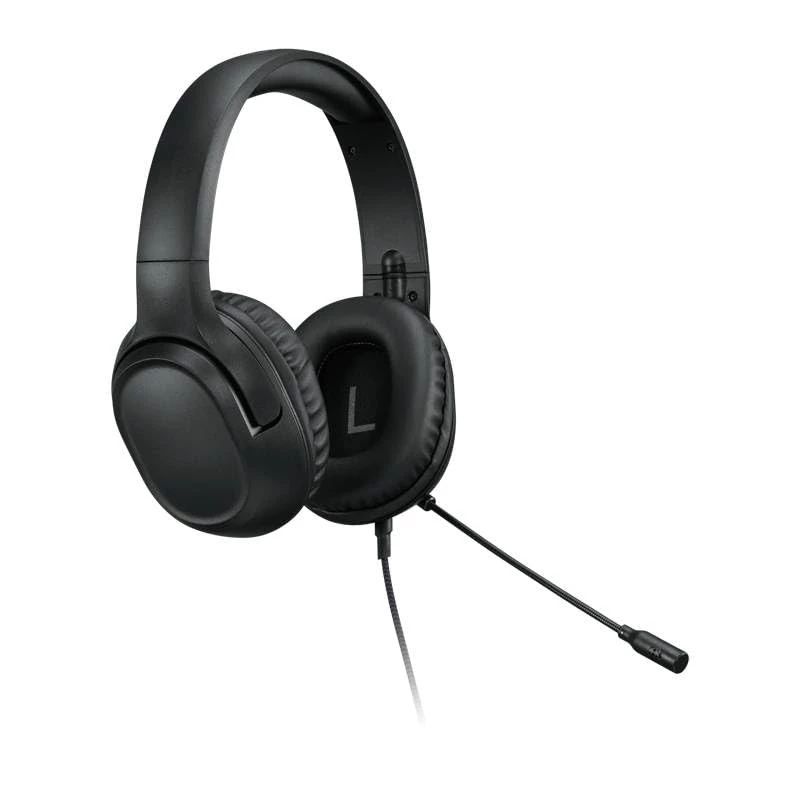 Lenovo H110 spēļu austiņas GXD1P46879, vadu, 3,5 mm, iebūvēts mikrofons, 50 mm skaļrunis, 50 Hz-20 kHz, 32 Ω, melnas