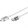Goobay Ethernet-Cable USB-C 3.1 uz RJ45 Slim 2 m (74387)
