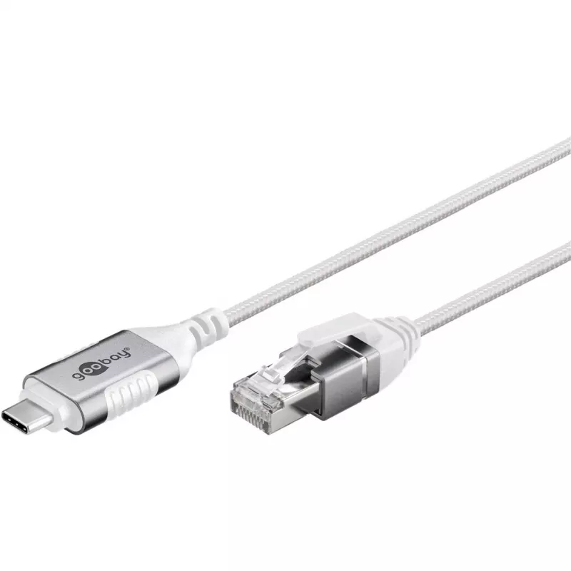 Goobay Ethernet-Cable USB-C 3.1 uz RJ45 Slim 10 m (74391)