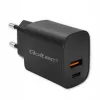 Strāvas adapteris QOLTEC 52377 GaN 30W izeja 5–20V portatīvām ierīcēm