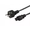 SAVIO CL-81Z strāvas vads, 10 gab. iepakojumā, 1,8 m, 3x0,75 mm²