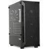 PC korpuss IBOX LUPUS 27 Midi Tower ATX, rūdīts stikls, RGB, 455×200×380 mm, atbalsta ATX, GPU līdz 32 cm