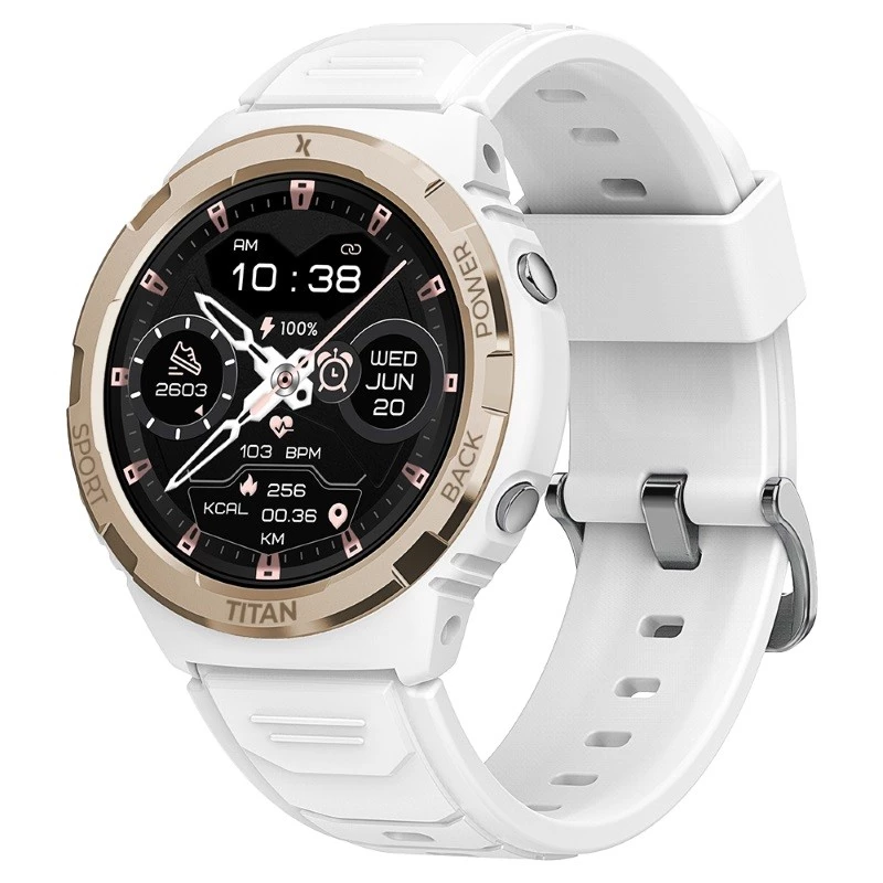 Viedpulkstenis MAXCOM FW100 Titan Valkiria balts