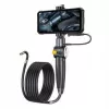 Ulefone uSmart E03 UF-EC03 endoskopa kamera, 1280x720 HD, 180° uz abām pusēm lokāma zonde, 6 LED, IP67, 1 m pustiegls kabelis