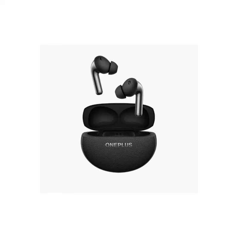 Austiņas ONEPLUS OnePlus Buds Pro 3 bezvadu iekšausmu austiņas, Bluetooth 5.4, ANC, USB-C uzlādes futrālis, IP55, melnas