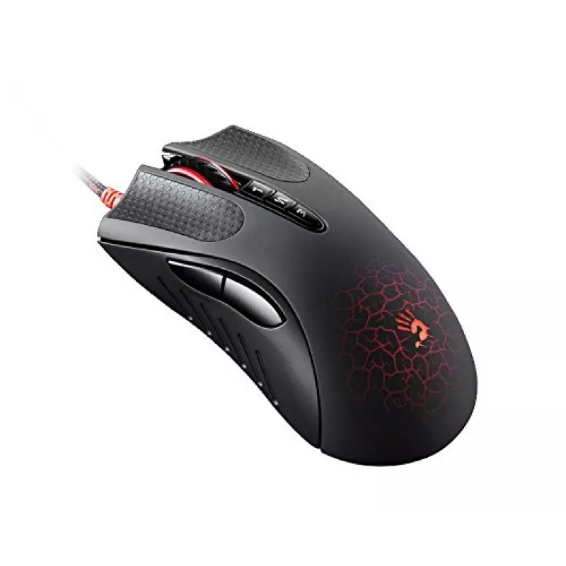BLOODY A90 Gaming pele, labā roka, USB-A, optiskā, 6200 DPI