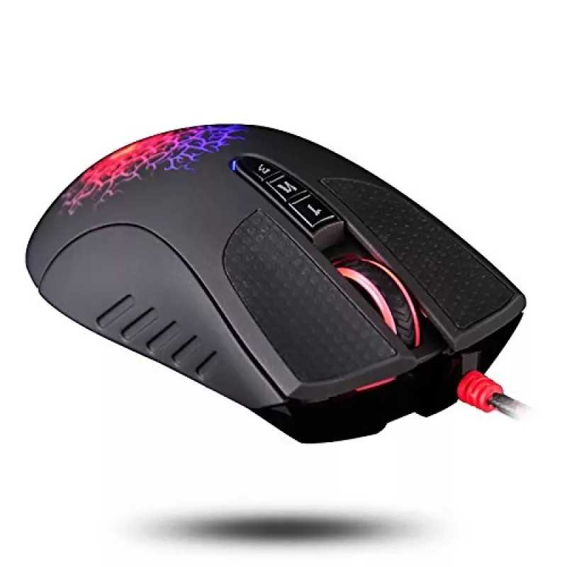 BLOODY A90 Gaming pele, labā roka, USB-A, optiskā, 6200 DPI