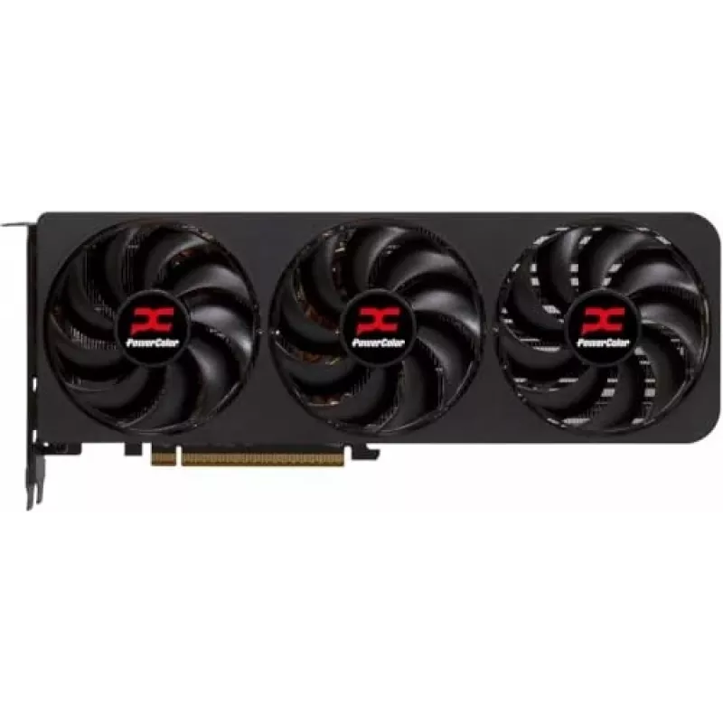 Grafikas karte PowerColor Radeon RX 9070 XT 16 GB GDDR6, PCIe x16 5.0, 256-bit, 289 mm, 3 ventilatori