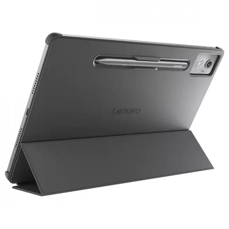 Folio maciņš planšetdatoram Lenovo ZG38C05980 — 12,7 collu (32,3 cm), pelēks, polikarbonāts/TPU