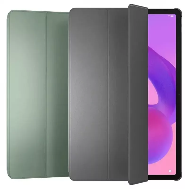 Folio maciņš planšetdatoram Lenovo ZG38C05980 — 12,7 collu (32,3 cm), pelēks, polikarbonāts/TPU