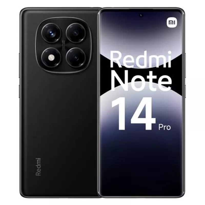 Viedtālrunis Xiaomi Redmi Note 14 Pro — 6.67 collu AMOLED, 256 GB, 8 GB RAM, 200 MP, 5500 mAh, IP64