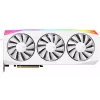 Grafikas karte XFX Radeon RX 9070 XT — 16 GB GDDR6, 256-bit, PCIe x16, 3 ventilatori, Balta, 360 mm