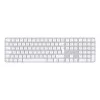 Apple MXK73DK/A Magic Keyboard bezvadu tastatūra ar Touch ID un ciparu bloku, dāņu valodas izkārtojums, balta