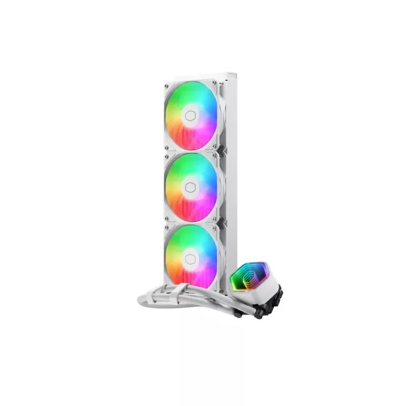 Cooler Master MasterLiquid 360 Core II balts šķidruma dzesēšanas komplekts procesoram 4.72 (12 cm) 1 gab.
