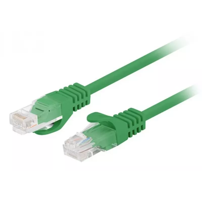 Lanberg PCU6-20CC-0300-G Cat.6 UTP tīkla savienotājkabelis, 3 m, zaļš, 10 gab. komplekts