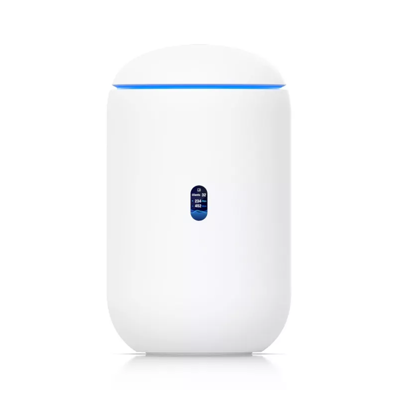 Ubiquiti Dream 7 bezvadu maršrutētājs 2.5 Gigabit Ethernet Tri-band (2.4 GHz / 5 GHz / 6 GHz) Balts