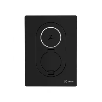 Zaptec Go uzlādes kārba 22kW Type 2 WiFi un 4G Asfaltmelns