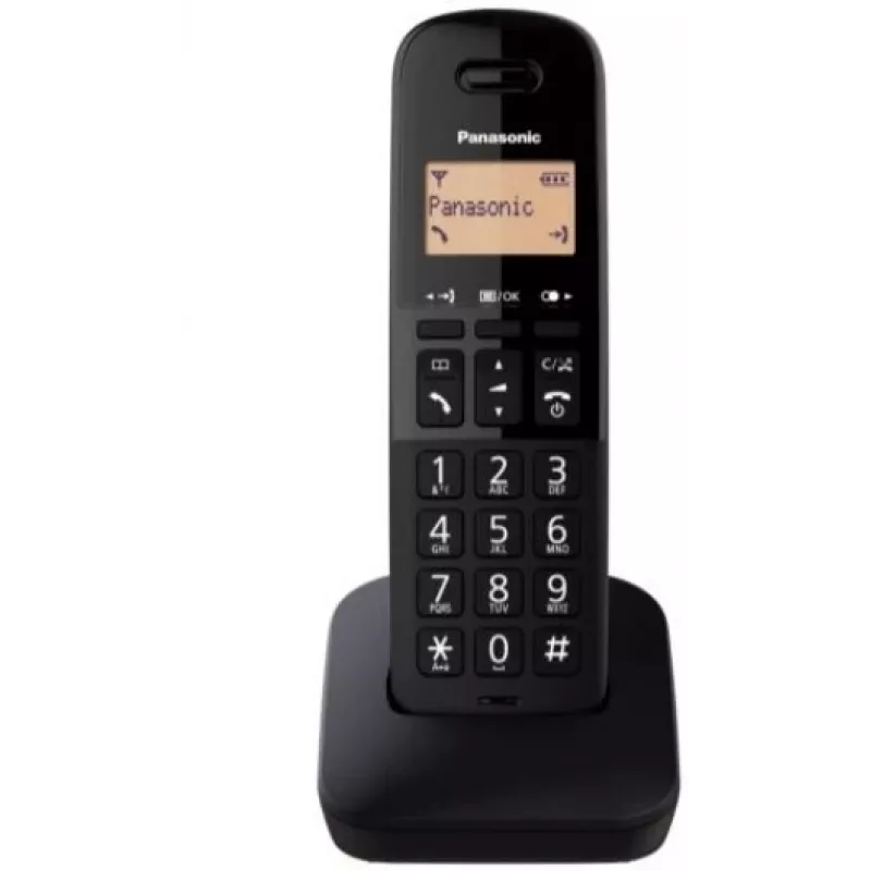 Telefonu sistēma Panasonic KX-TGB612 DECT Duo, Melna