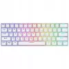 Mehāniskā tastatūra SAVIO Whiteout X2, Outemu Blue, Hot Swap, Savio Savgk-white