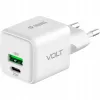 YENKEE YAC G38 20W 3A Power Delivery USB-C un USB-A sienas lādētājs