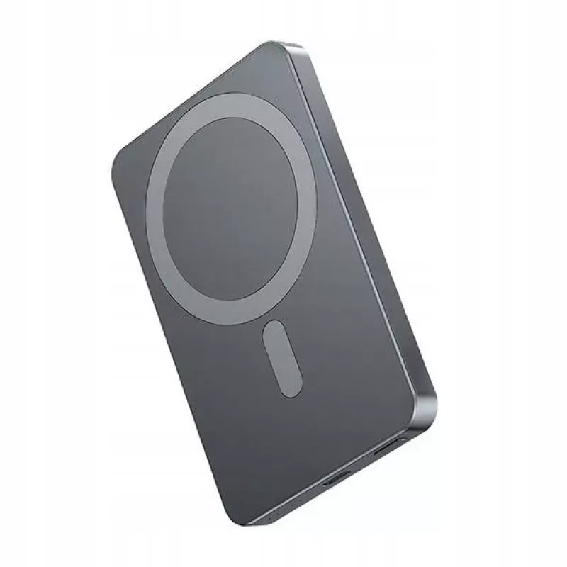 Bezvadu Powerbank AWEI P112K 5000mAh MagSafe Pelēks