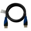 HDMI kabelis SAVIO CL-02 1.5 m — HDMI 1.4, 4096×2160, ARC, Ethernet, apzeltīti kontakti