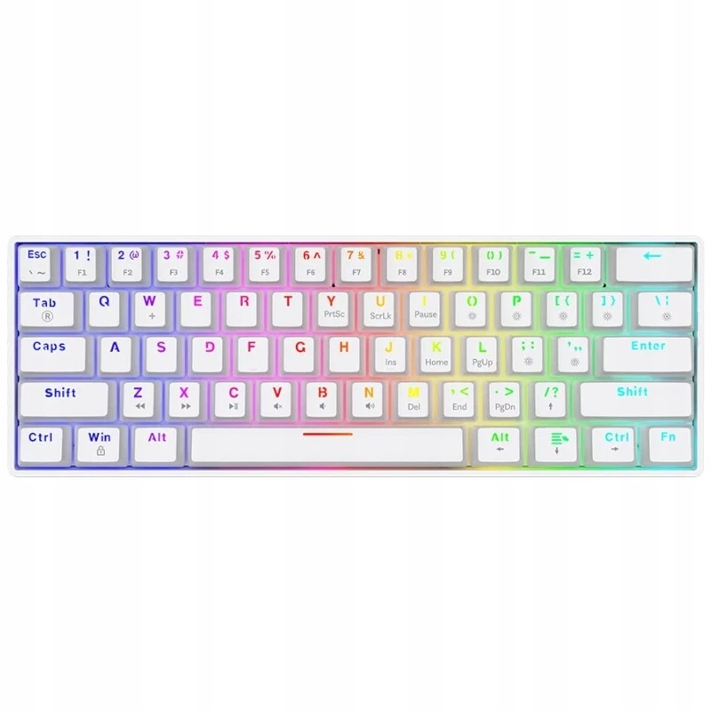 Mehāniskā tastatūra Whiteout X2, Outemu Brown, Hot Swap Savio Savgk-whit