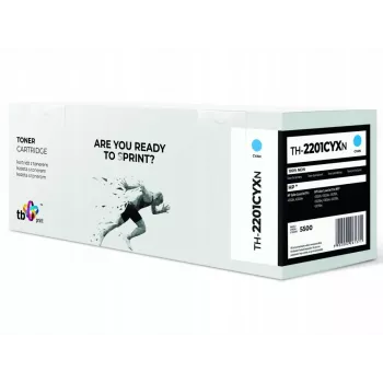 Toners HP Color LaserJet Pro 4202 W2201X TH-2200CYXN 100% jauns ciāns