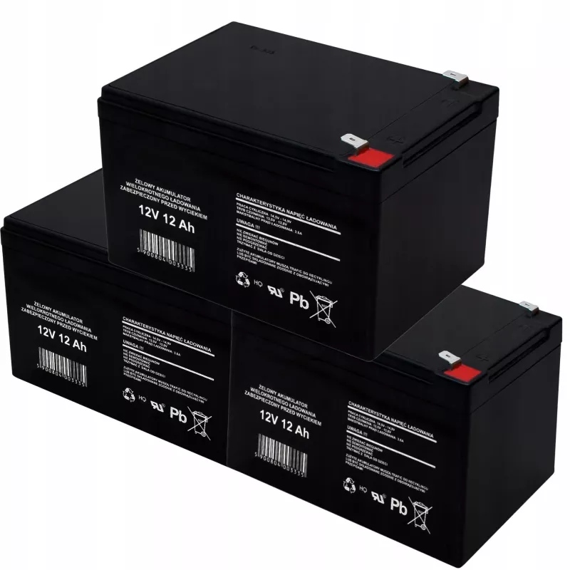 Xtreme 82-216# Akumulators Melns