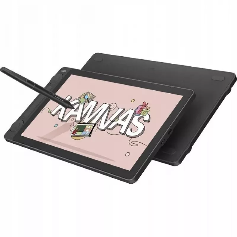 HUION Kamvas 13 Gen 3 GS1333-K grafikas planšete, melna