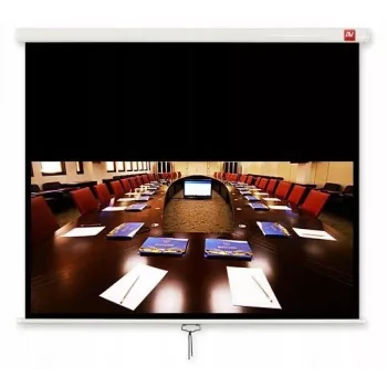 AVTEK Cinema 280 manuāls projektora ekrāns, 16:9, 280x200 cm, attēls 270x152 cm, matēti balts