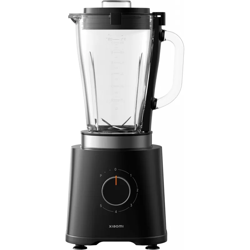 Blenderis Xiaomi BHR8936EU — 600 W, 1,75 L trauks, 5 ātrumi, rotācijas vadība, nerūsējošā tērauda asmeņi, melns