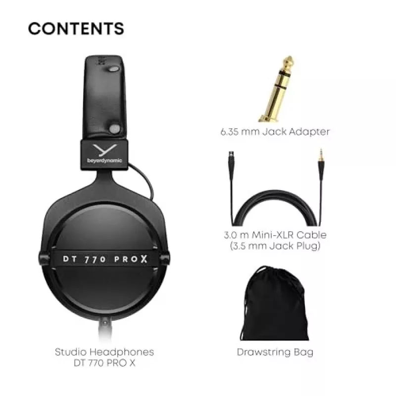 Beyerdynamic DT 770 PRO X Slēgtas konstrukcijas studiju austiņas