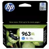 HP 963XL High Yield Cyan Original Ink kasetne, ciāna, 1 gab., 1600 lapas
