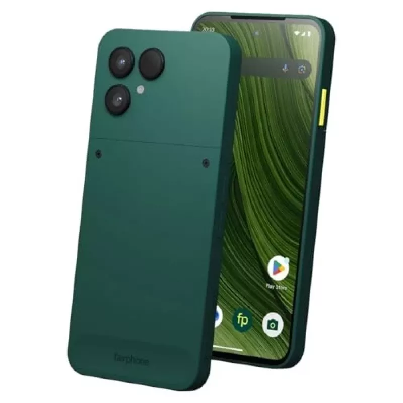 Fairphone (Gen 6) 16 cm (6.31 inch) Dual SIM Android 15 5G USB Type-C 8 GB 256 GB 4415 mAh Zaļš