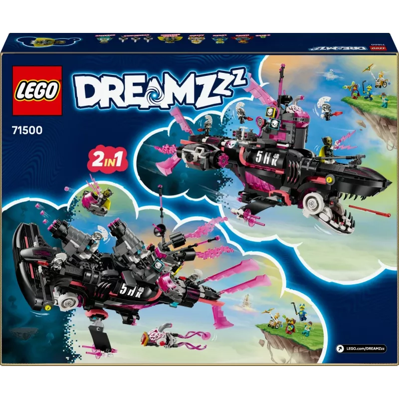 LEGO® DREAMZzz™ Nightmare Shark Submarine Rotaļlieta 71500