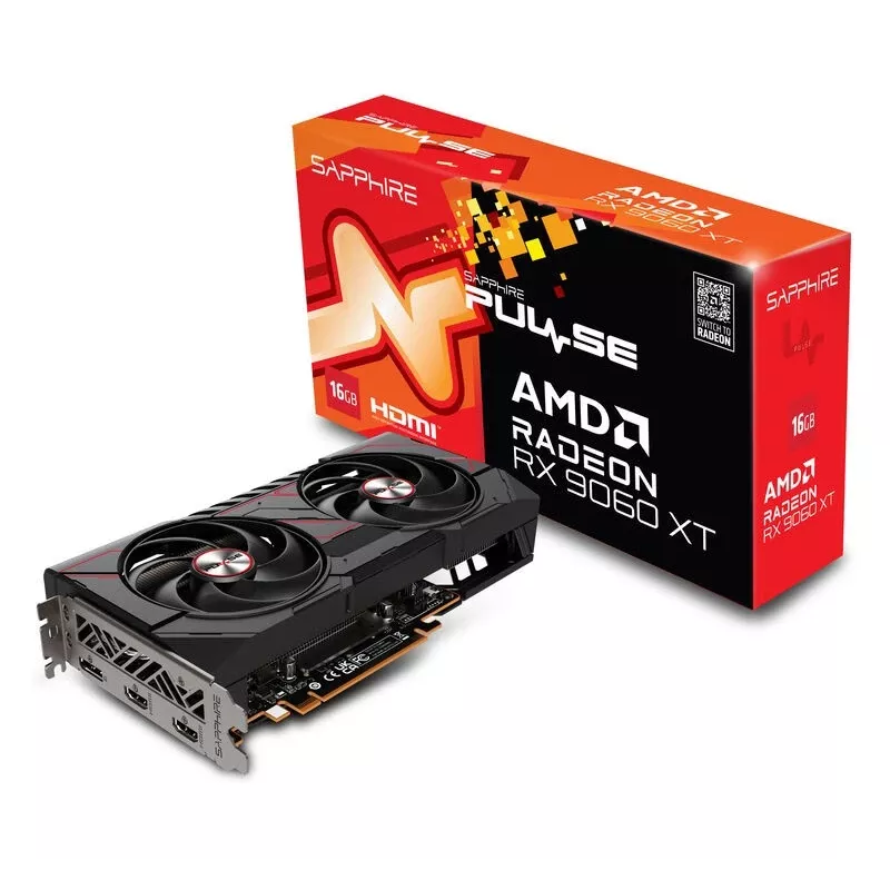 SAPPHIRE PULSE Radeon RX 9060 XT 16GB grafiskā karte